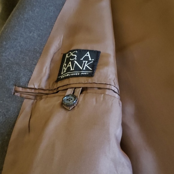 Jos. A Banks men's wool topcoat - Picture 4 of 5